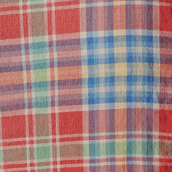 Vineyard Vines Murray Shirt Medium Multicolor Plaid Long Sleeve Button Up Shirt - Picture 8 of 16